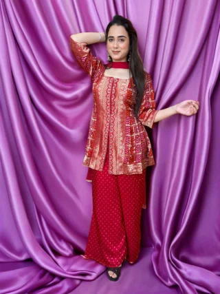 Jacquard Georgette Silk