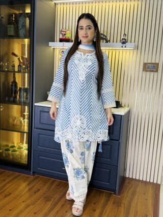 “Zarah - blue” fashi salwar suit