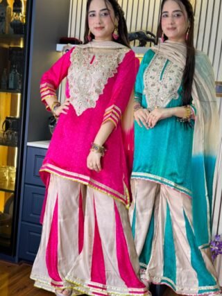 “Gurnoor” Sharara suit